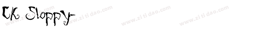 CK Sloppy字体转换
